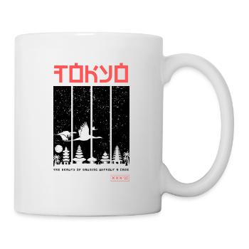 Tokyo – Minimalist Japanese Design - Mug - white - Right