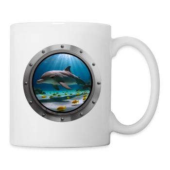 Dolphin Animal - 1 - Mug - white - Right