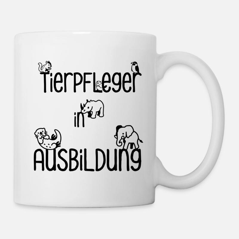 Tierpfleger Spruch -Tierpfleger in Ausbildung - Tasse - Weiß