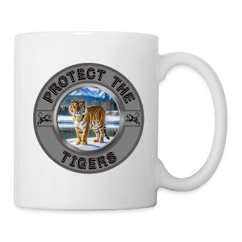 Protect the Tigers - Mug - white - Right