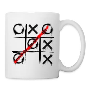 Tic Tac Toe - Graffiti Style - Mug - white - Right