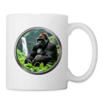 Gorilla Animal - 3 - Mug - white - Right
