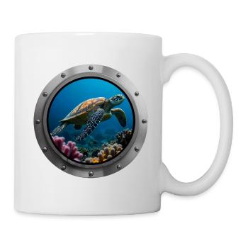 Sea Turtle Animal - 3 - Mug - white - Right