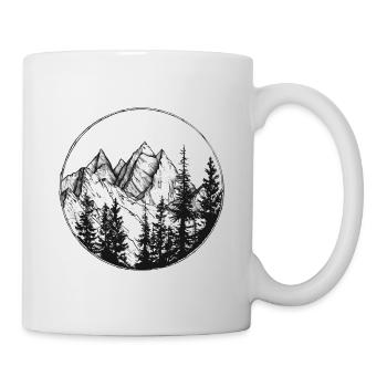 Wanderer, Kletterer, Klettern, Wandern - Tasse - Weiß - Rechts