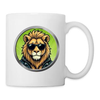 Cool Lion - Mug - white - Right