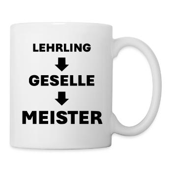 Apprentice Journeyman Master - Mug - white - Right