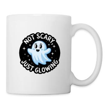 Not Scary, Just Glowing - Mug - white - Right