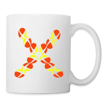 X - Mug - white - Right