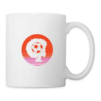 Soccer Mom Era – Soccer is Life - Mug - white - Right