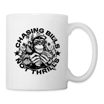 Money Ape – EnrolDesign Exclusive - Tasse - Weiß - Rechts