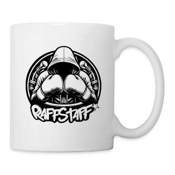 Boxing Boxen Boxer Handschuh Fighter - raffstaff ® - Tasse - Weiß - Rechts
