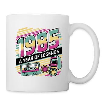 1985 A Year of Legends - Mug - white - Right