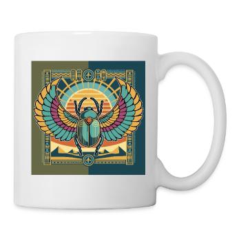 KHEPRI Gott der aufgehenden Sonne - Tasse - Weiß - Rechts