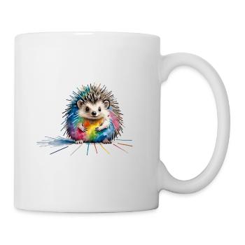 Igel - Tasse - Weiß - Rechts