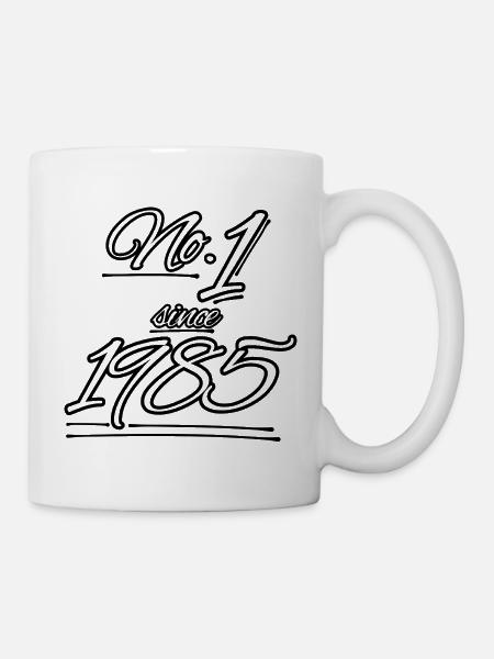 No.1 since 1985 - Tasse - Weiß