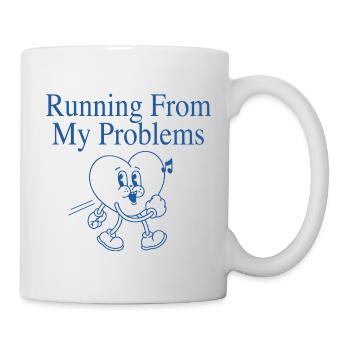 Running Heart – Running From My Problems - Mug - white - Right