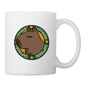 Relaxed Capybara – Chilled Vibes - Mug - white - Right