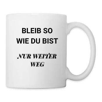 Créatif, unique et minimaliste - Mug blanc - blanc - Droite