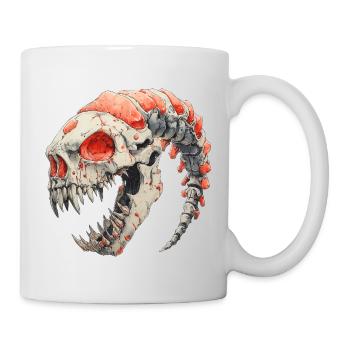 Alien Skull Horror - Mug - white - Right