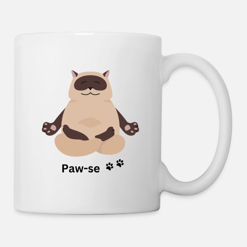 Pause - Mug - white