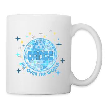 Dansez dans le monde entier - Mug blanc - blanc - Droite