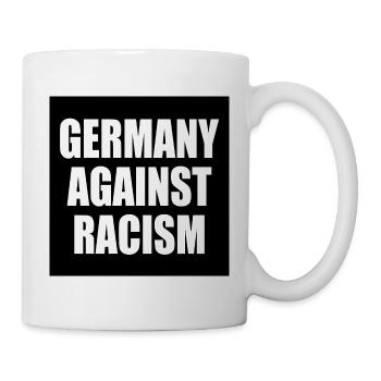 Germany against racism - Tasse - Weiß - Rechts