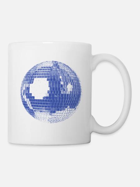 Disco Ball – Retro Party Vibes - Tasse - Weiß