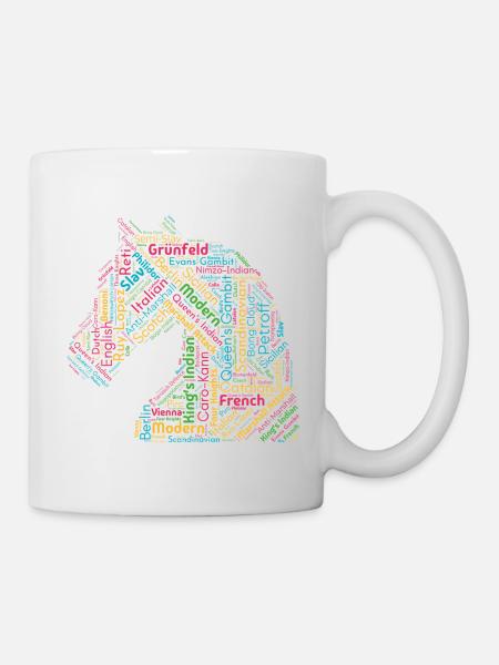 Chess Openings - Mug - white