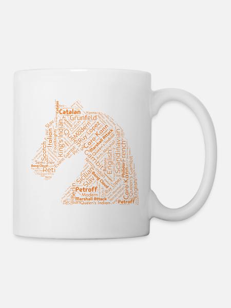 Ouvertures d’échecs - Mug blanc - blanc