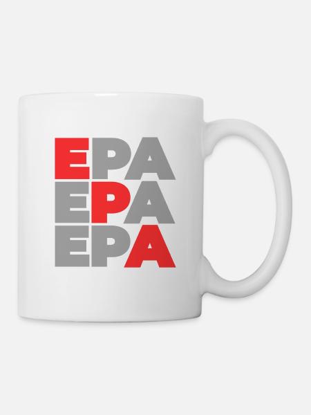 EPA EPA EPA - Tasse - Weiß