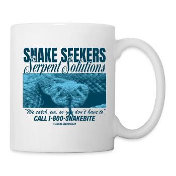 Snake Seekers – Serpent Solutions - Mug - white - Right