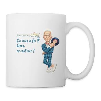 Ca vous a plu ? - Mug blanc - blanc - Droite
