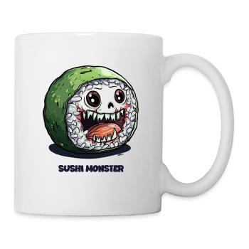 Sushi Monster - Tasse - Weiß - Rechts