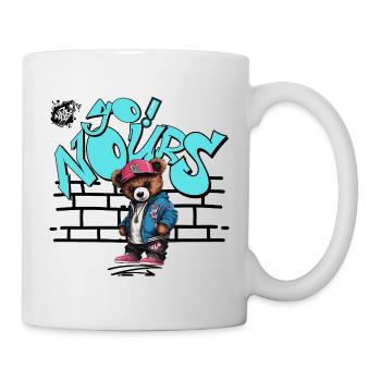 Yo! Nours - Mug blanc - blanc - Droite