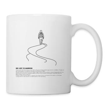 L’envie de randonner - Mug blanc - blanc - Droite