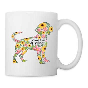 Beagle chien chien dictons chien maman chien propriétaire de chien - Mug blanc - blanc - Droite