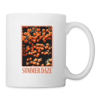 Étourdissement estival – Rêves d’été épanouis - Mug blanc - blanc - Droite