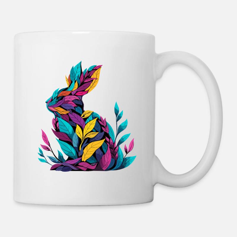 Osterhase bio Hase Ostern - Tasse - Weiß