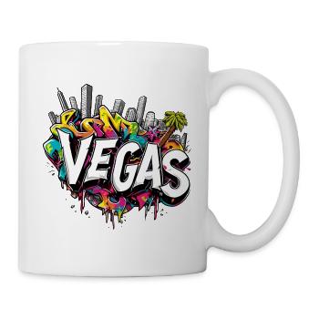 Vegas usa american amerika - graffiti - Tasse - Weiß - Rechts