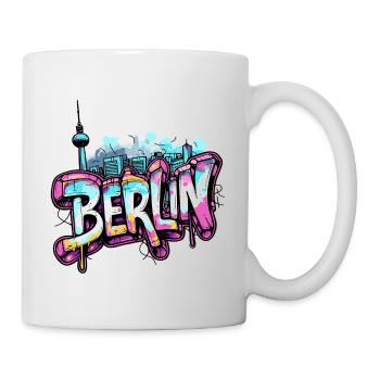Berlin Deutschland Hauptstadt - Tasse - Weiß - Rechts