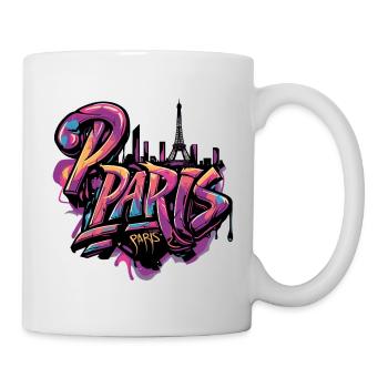 Paris Frankreich Eiffelturm - Tasse - Weiß - Rechts
