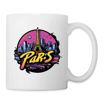 Design de la Tour Eiffel de Paris - Mug blanc - blanc - Droite