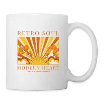 Rétro Soul California Dreamer - Mug blanc - blanc - Droite