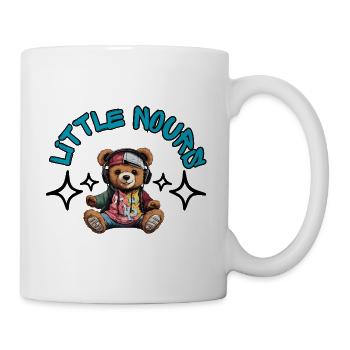 Nounours "Little nours " - Mug blanc - blanc - Droite