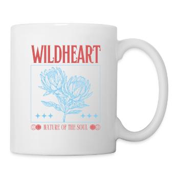 Wildheart – Nature Inspired Floral Statement - Mug - white - Right
