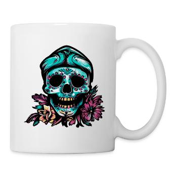 Day of the Dead mexico muertos - Mug - white - Right