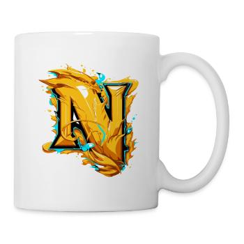 Initial Letter Name N - Mug - white - Right