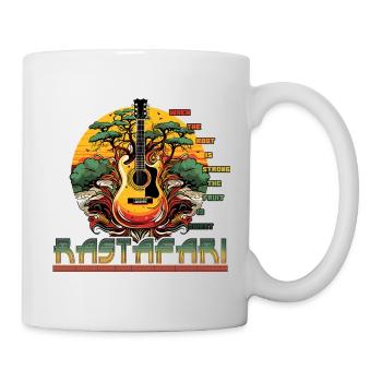 Fruit sucré à racine forte rastafari - Mug blanc - blanc - Droite