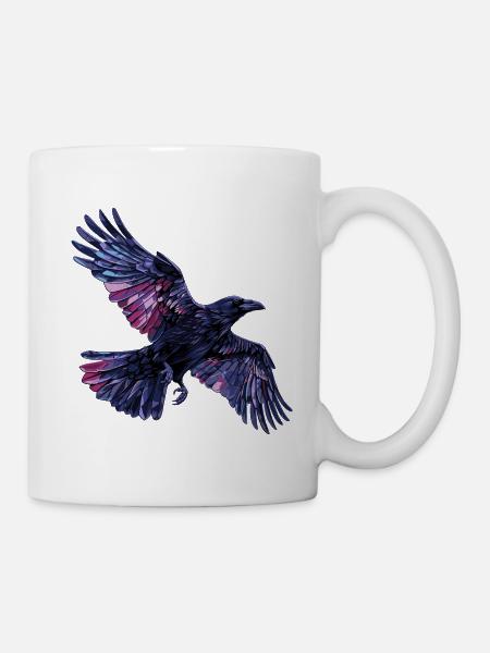 Corbeau corbeau - Mug blanc - blanc