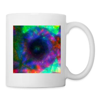 Y2k Psychedelisches Design - Tasse - Weiß - Rechts